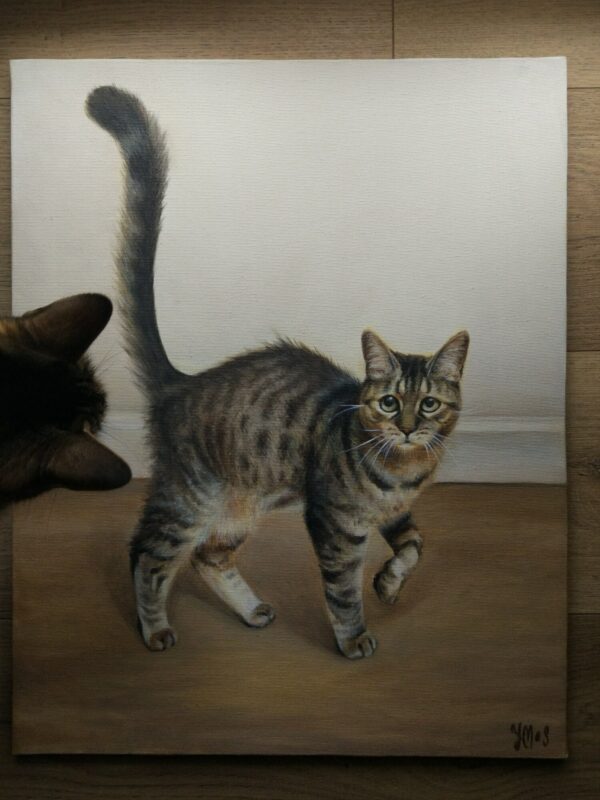 Ritratto su commissione di gatto - Patatino - immagine 3