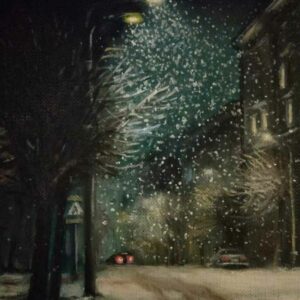 Ombre nella notte - Quadro su richiesta